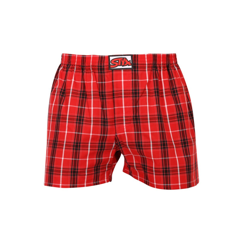 Pánské trenky Styx klasická guma vícebarevné (A931) XL, trenýrky