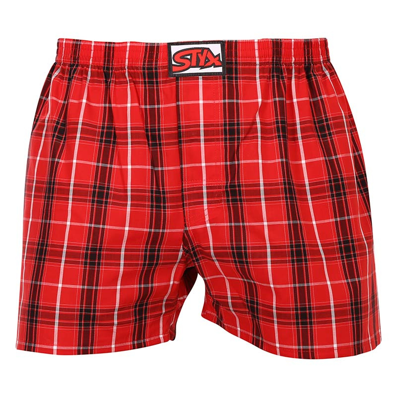 Pánské trenky Styx klasická guma vícebarevné (A931) XL, trenýrky