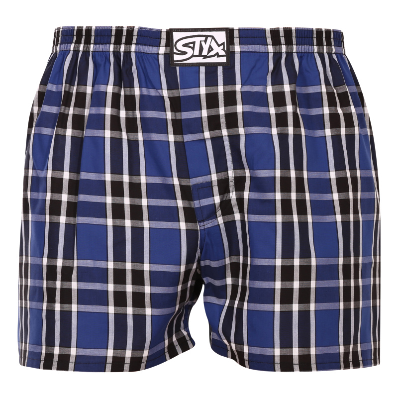 Pánské trenky Styx klasická guma vícebarevné (A940) L, trenýrky