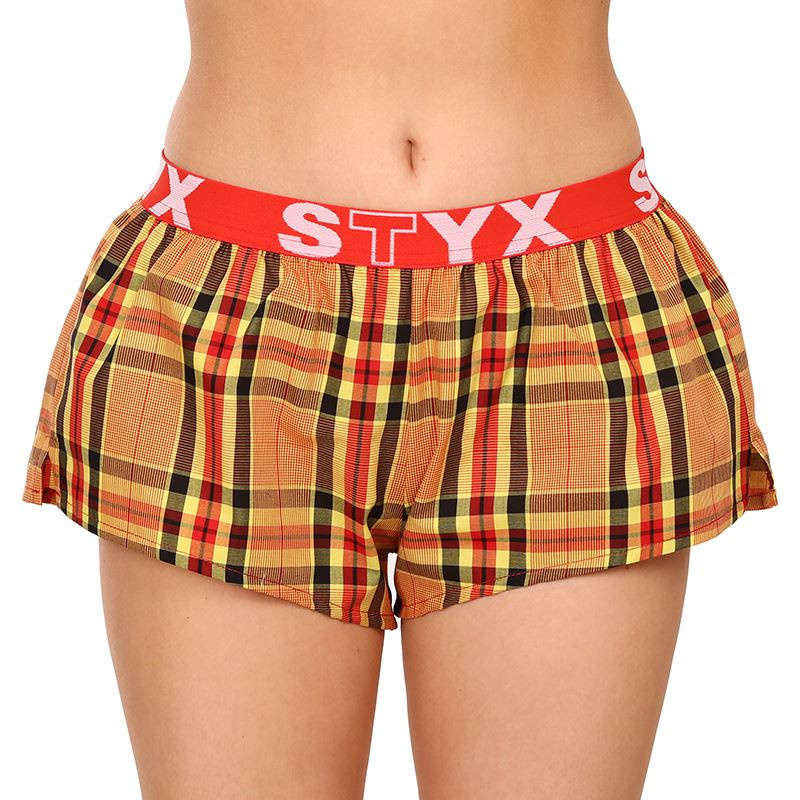 Dámské trenky Styx sportovní guma vícebarevné (T921)  M, trenýrky