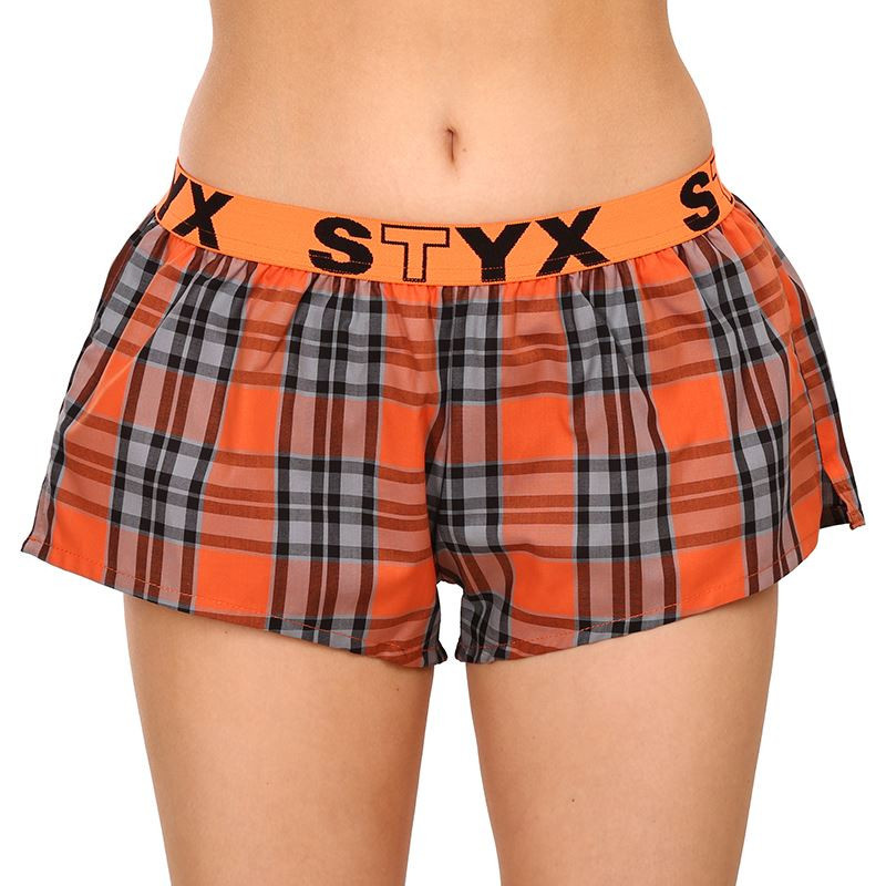 Dámské trenky Styx sportovní guma vícebarevné (T926)  L, trenýrky