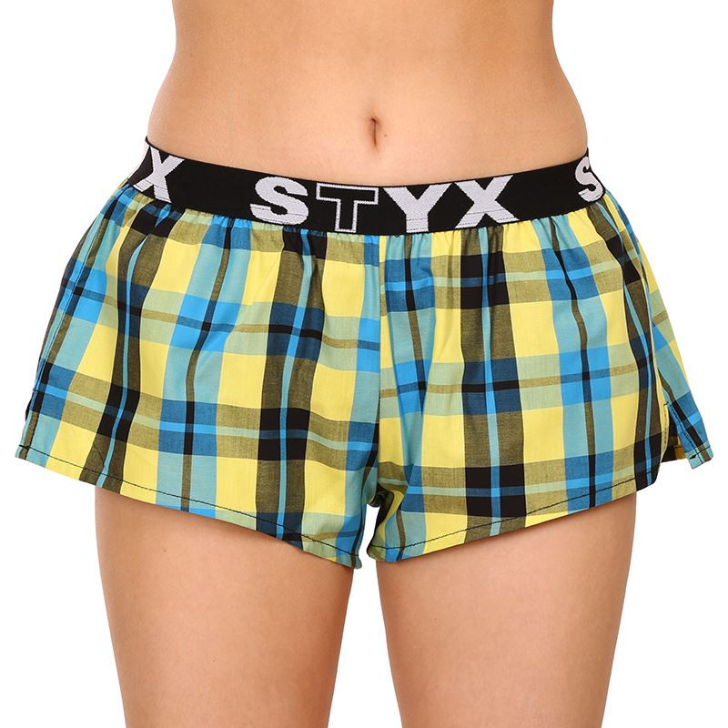 Dámské trenky Styx sportovní guma vícebarevné (T933)  M, trenýrky