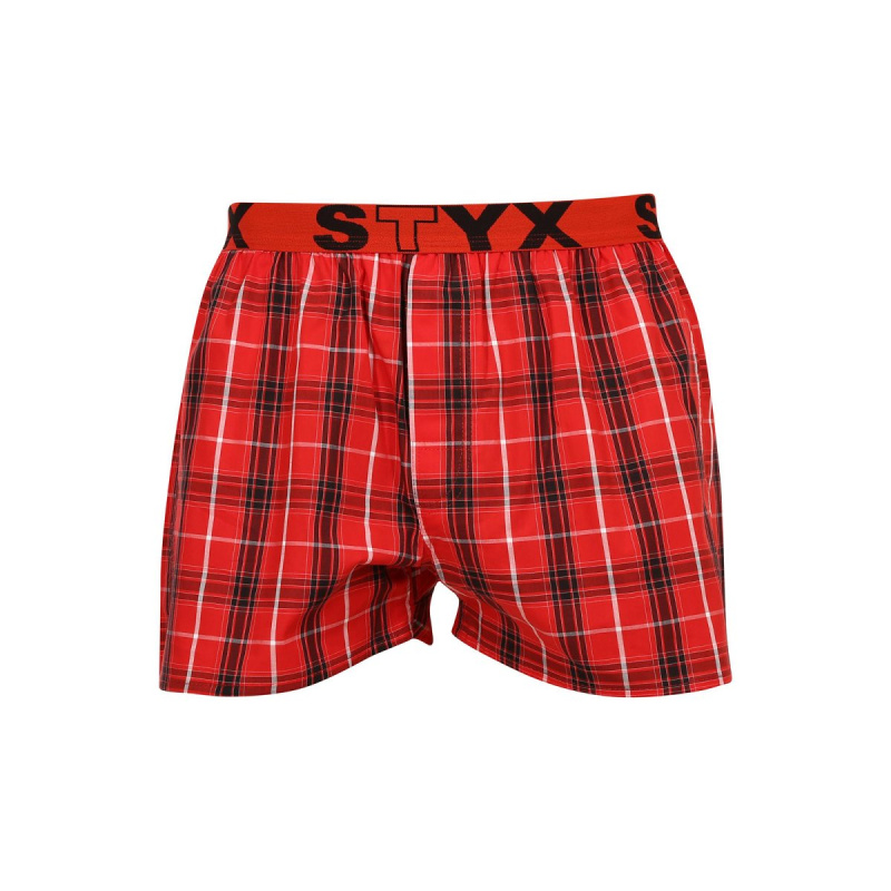 Pánské trenky Styx sportovní guma vícebarevné (B931) XXL, trenýrky