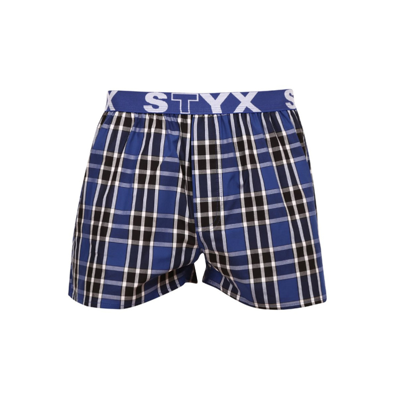 Pánské trenky Styx sportovní guma vícebarevné (B940) XXL, trenýrky