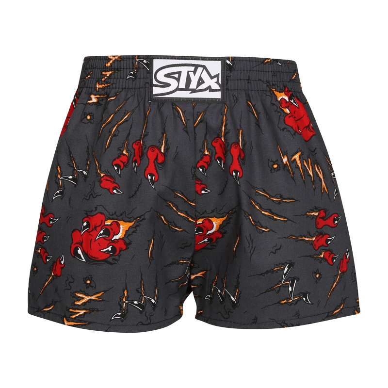 Dětské trenky Styx art klasická guma drápy (J1552) 4-5 let, trenýrky
