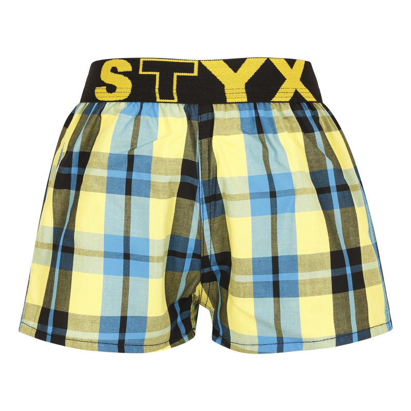 Dětské trenky Styx sportovní guma vícebarevné (BJ933) 4-5 let, trenýrky
