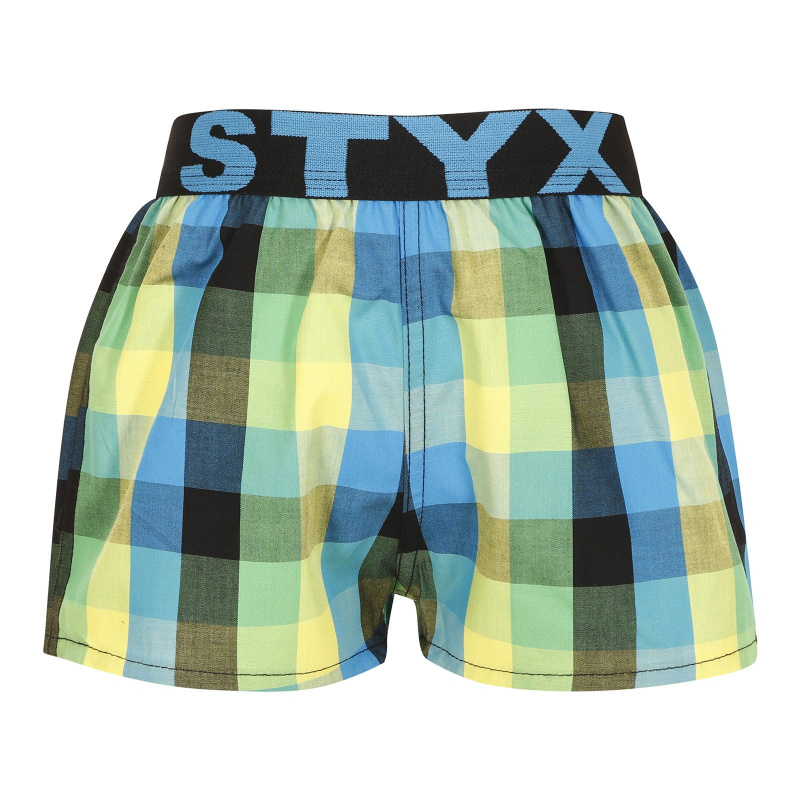 Dětské trenky Styx sportovní guma vícebarevné (BJ936) 4-5 let, trenýrky