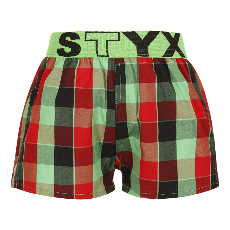 Dětské trenky Styx sportovní guma vícebarevné (BJ938) 9-11 let, trenýrky