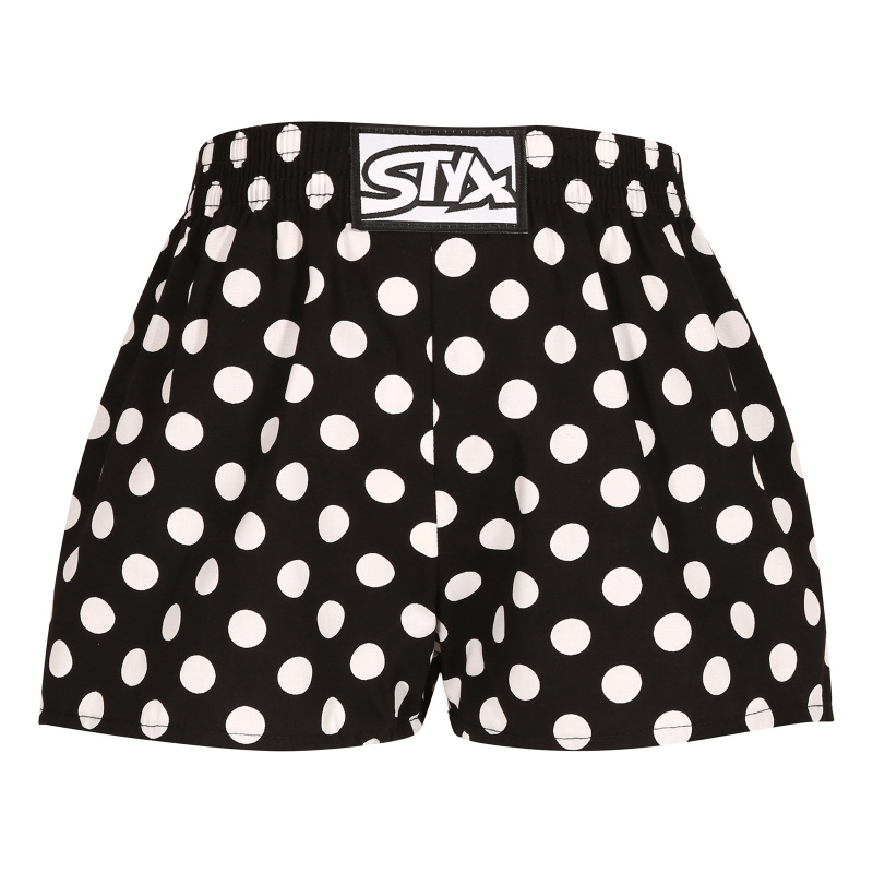 Dětské trenky Styx art klasická guma puntíky (J1650) 12-14 let, trenýrky