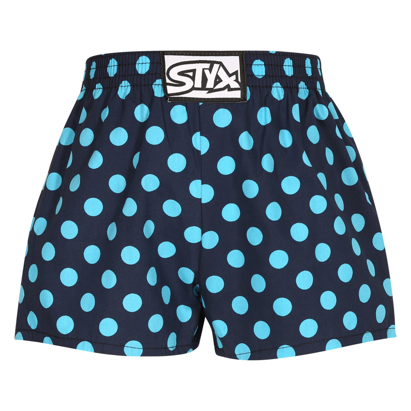 Dětské trenky Styx art klasická guma puntíky (J1651) 12-14 let, trenýrky