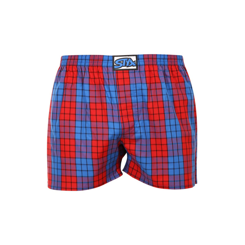 Pánské trenky Styx klasická guma vícebarevné (A1001) XL, trenýrky