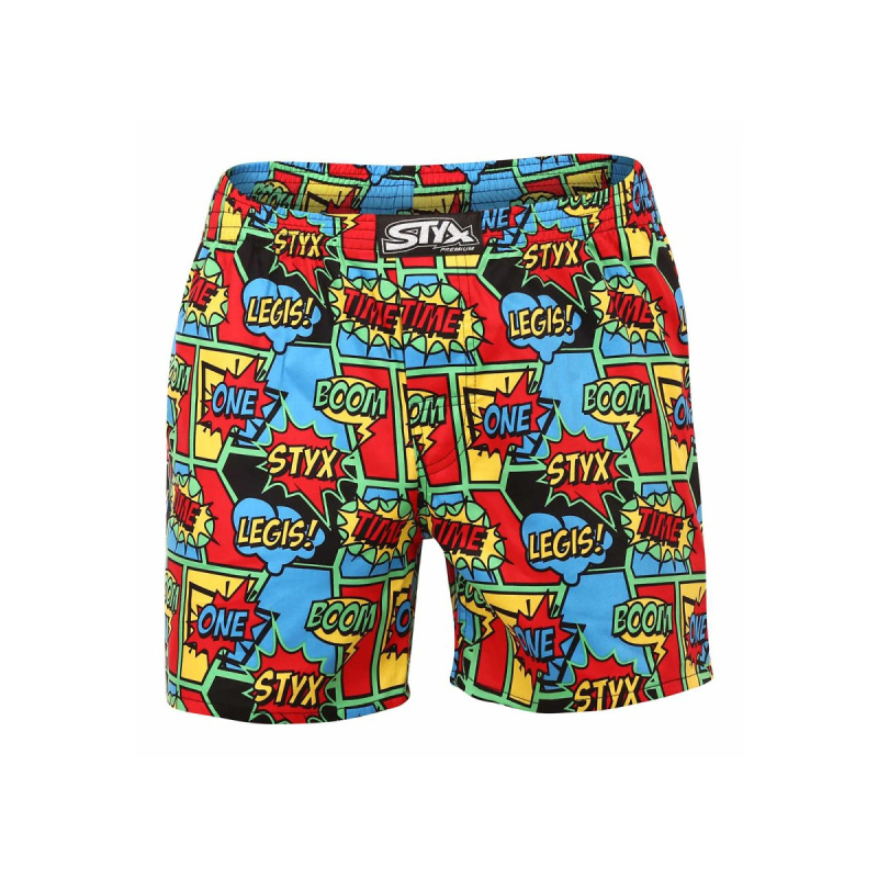 Pánské trenky Styx premium art klasická guma boom (AP955) M, trenýrky