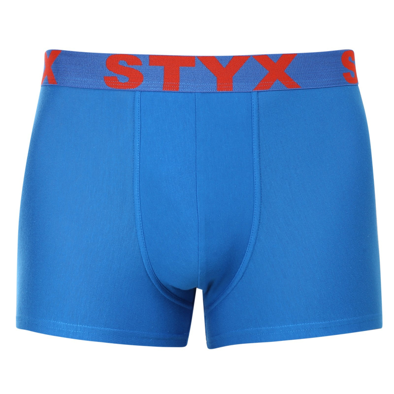 Pánské boxerky Styx sportovní guma modré (G1167) XL, trenky / trenýrky