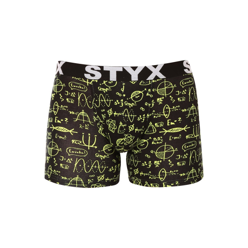 Pánské boxerky Styx long art sportovní guma fyzika (U1652) XXL, trenky / trenýrky