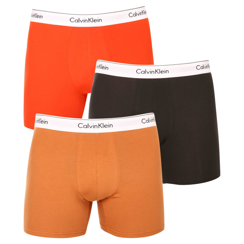 Poškozený obal - 3PACK pánské boxerky Calvin Klein vícebarevné (NB2381A-CC5) XXL, trenky / trenýrky