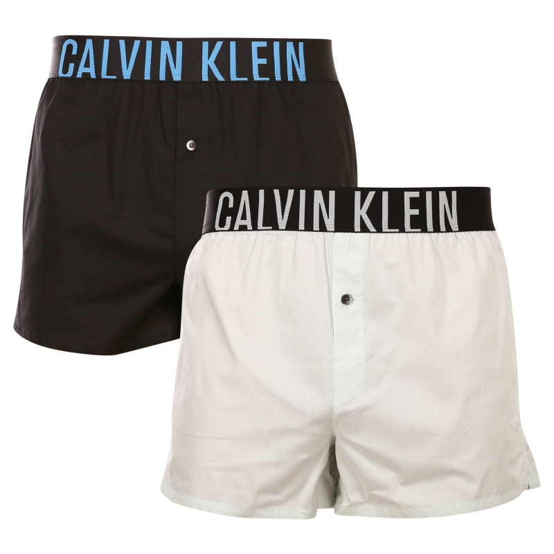 Poškozený obal - 2PACK pánské trenky Calvin Klein vícebarevné (NB2637A-CAE) XL, trenýrky