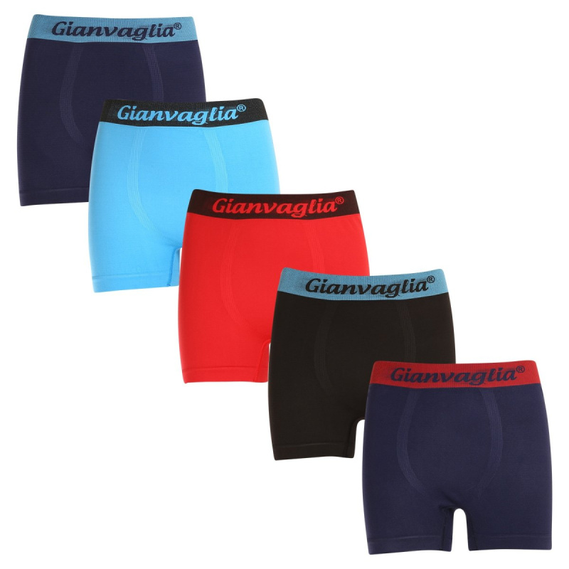 5PACK dětské boxerky Gianvaglia vícebarevné (9803) 98, trenky / trenýrky
