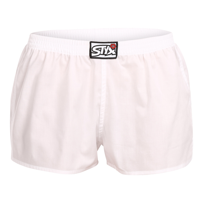 Dámské trenky Styx klasická guma bílé (K1061)  L, trenýrky