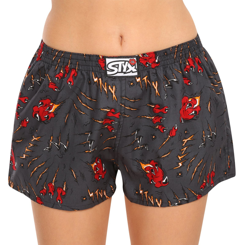 Dámské trenky Styx art klasická guma drápy (K1552) L, trenýrky