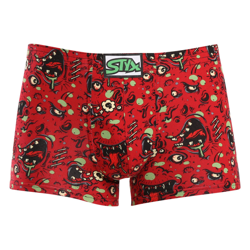 Pánské boxerky Styx art klasická guma zombie (Q1451) L, trenky / trenýrky