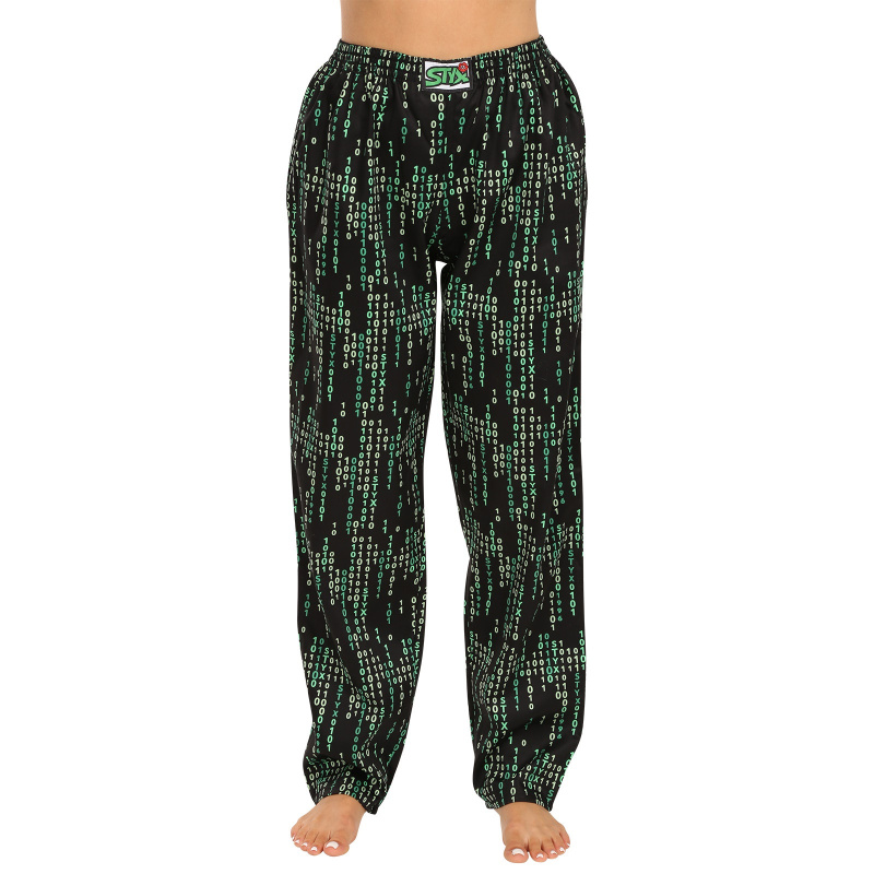 Dámské kalhoty na spaní Styx kód (DKD1152) XL