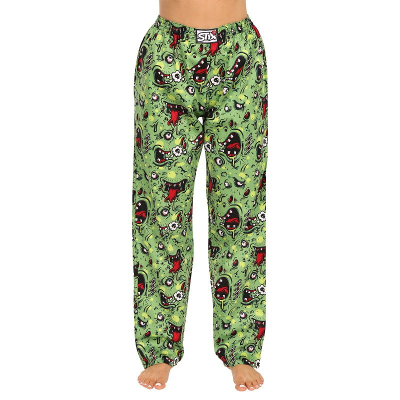 Dámské kalhoty na spaní Styx zombie (DKD1451) XL