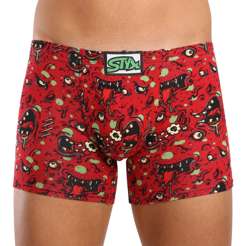 Pánské boxerky Styx long art klasická guma zombie (F1451) L, trenky / trenýrky