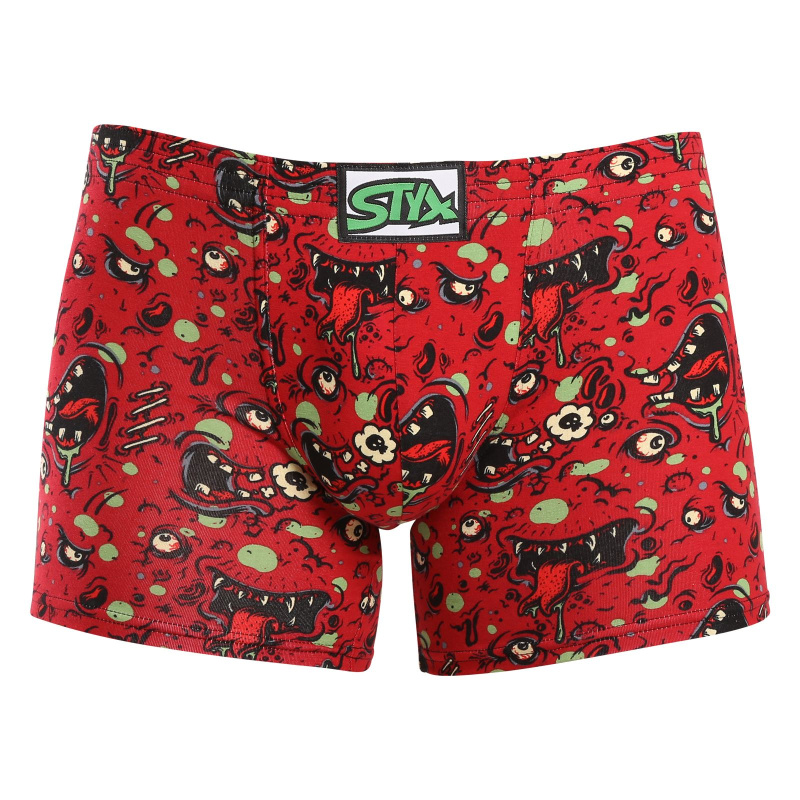 Pánské boxerky Styx long art klasická guma zombie (F1451) XXL, trenky / trenýrky