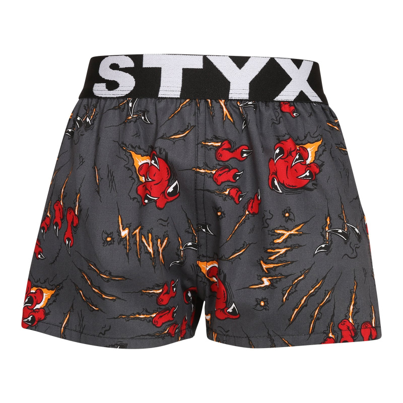 Dětské trenky Styx art sportovní guma drápy (BJ1552) 6-8 let, trenýrky