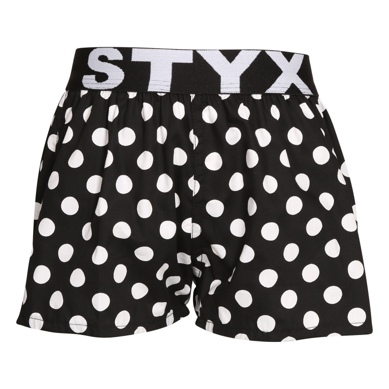 Dětské trenky Styx art sportovní guma puntíky (BJ1650) 12-14 let, trenýrky