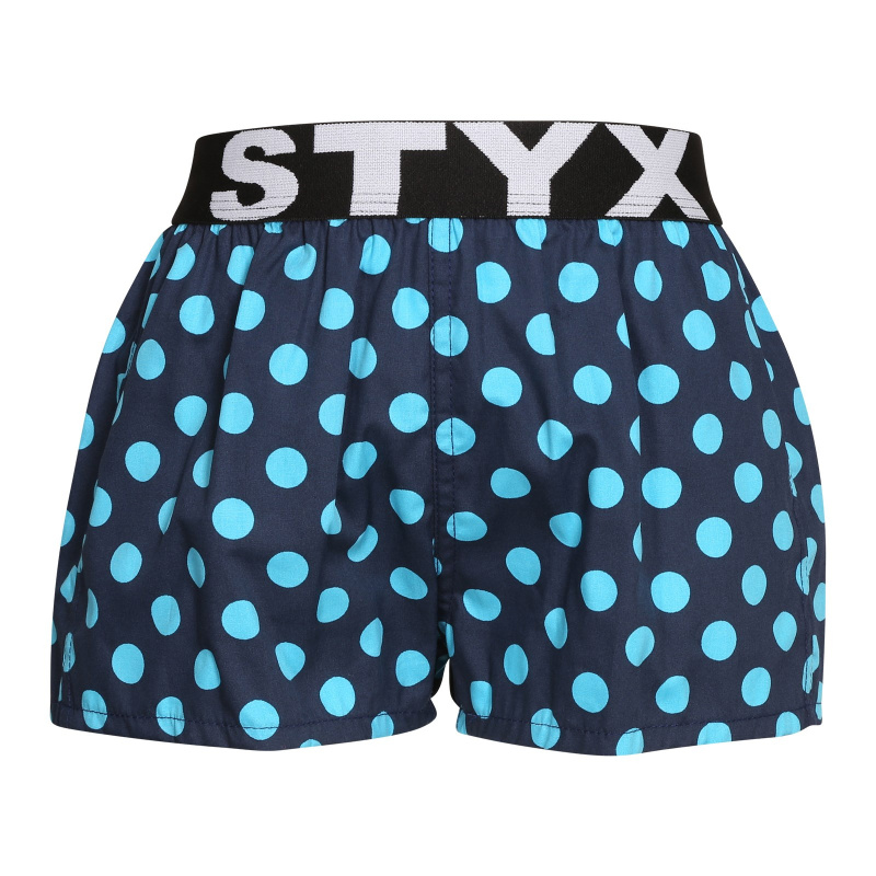 Dětské trenky Styx art sportovní guma puntíky (BJ1651) 6-8 let, trenýrky