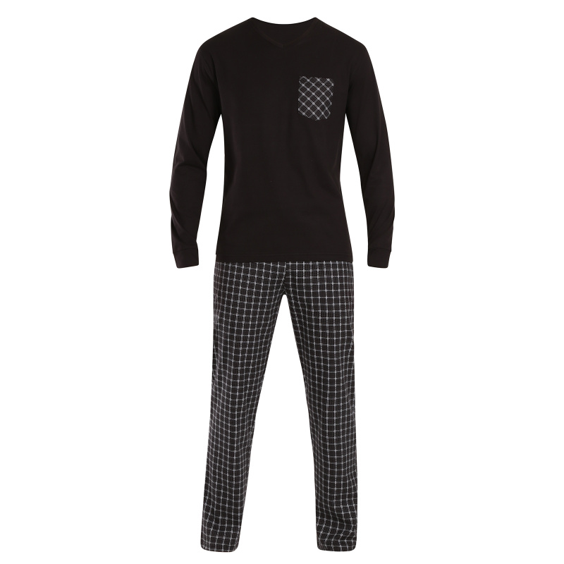 Pánské pyžamo Nedeto vícebarevné (NP002) 4XL