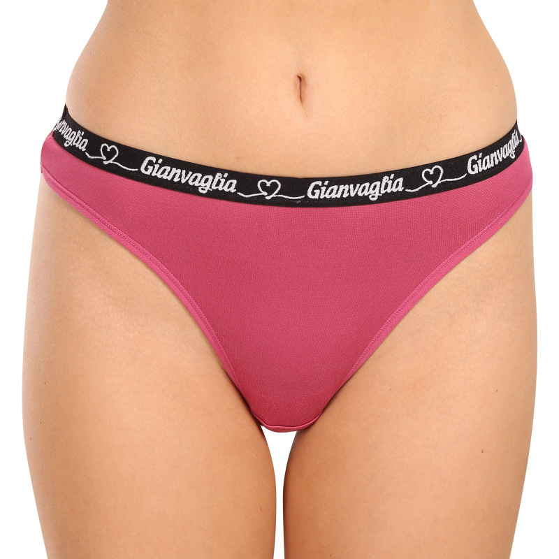 Dámská tanga Gianvaglia růžová (820) L