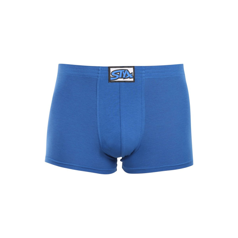 Pánské boxerky Styx klasická guma modré (Q1167) XXL, trenky / trenýrky