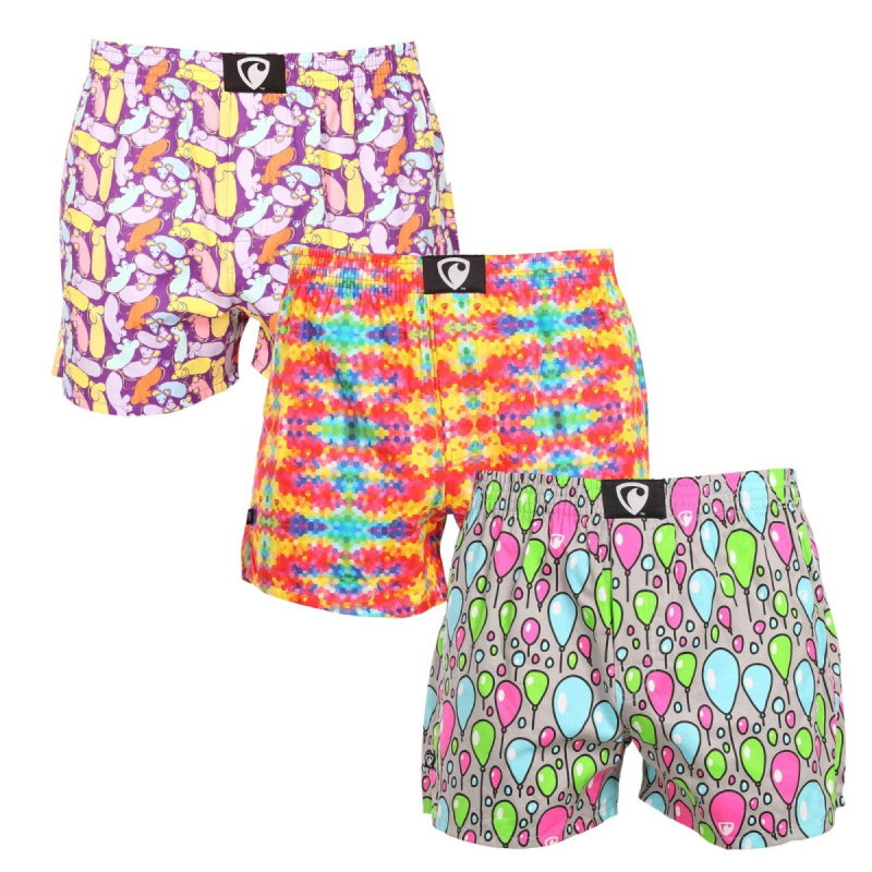 3PACK pánské trenky Represent exclusive Ali (R3M-BOX-06123745) M, trenýrky