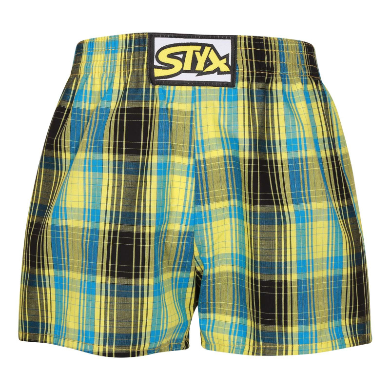 Dětské trenky Styx klasická guma vícebarevné (J1021) 12-14 let, trenýrky