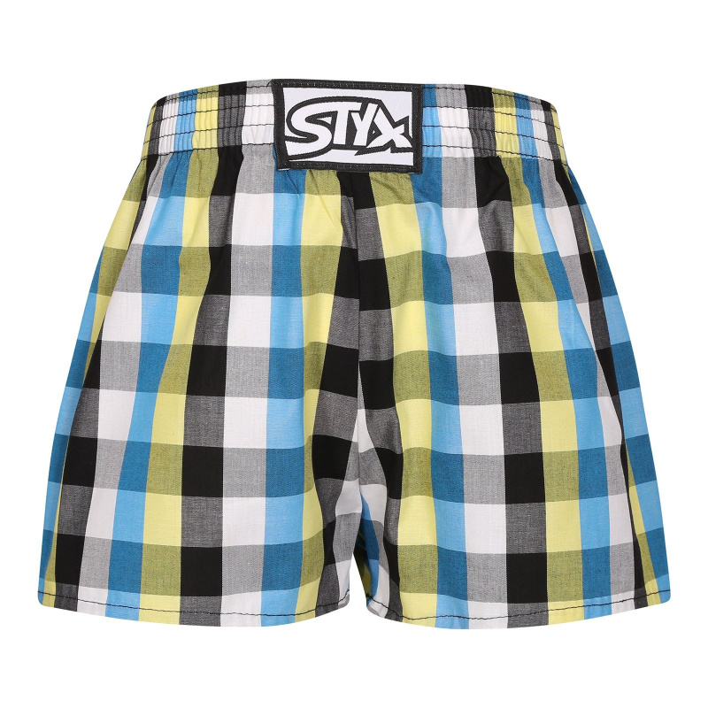 Dětské trenky Styx klasická guma vícebarevné (J1025) 6-8 let, trenýrky