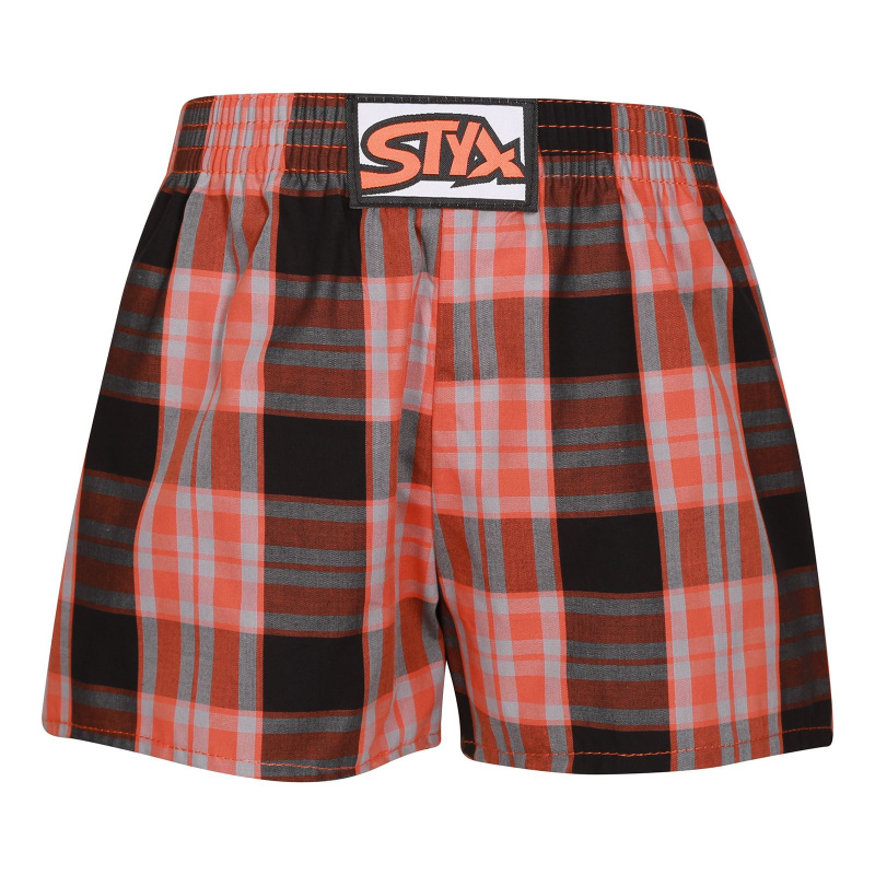 Dětské trenky Styx klasická guma vícebarevné (J1026) 12-14 let, trenýrky
