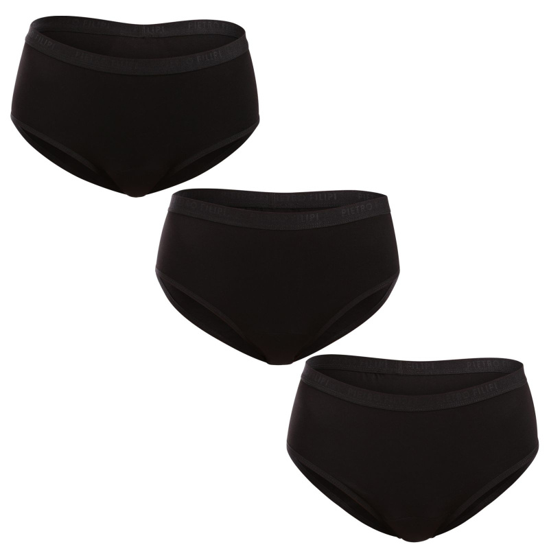 3PACK menstruační kalhotky Pietro Filipi MIX (3KM005) XL