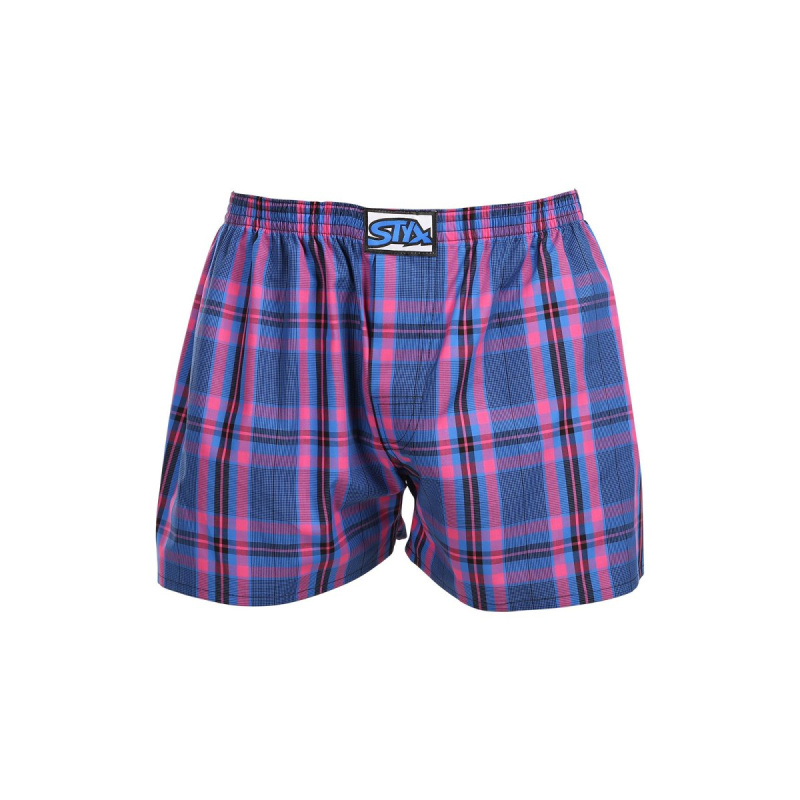 Pánské trenky Styx klasická guma vícebarevné (A1032) XL, trenýrky
