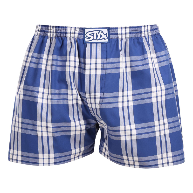 Pánské trenky Styx klasická guma vícebarevné (A1040) L, trenýrky