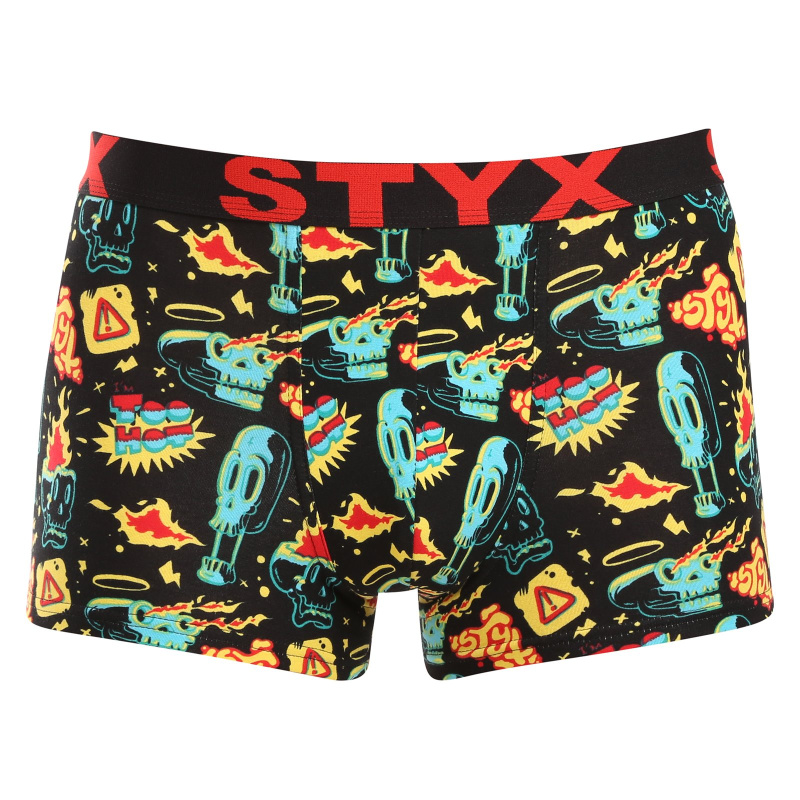 Pánské boxerky Styx art sportovní guma toohot (G1458) XXL, trenky / trenýrky