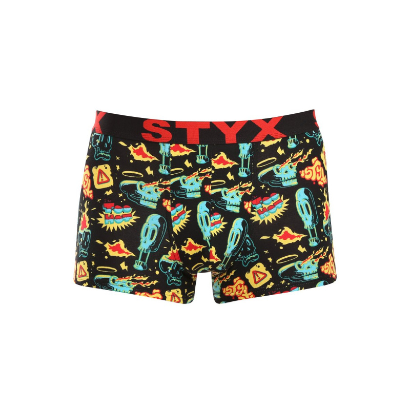 Pánské boxerky Styx art sportovní guma toohot (G1458) M, trenky / trenýrky