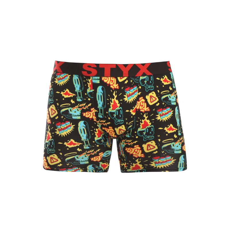 Pánské boxerky Styx long art sportovní guma toohot (UN1458) XL, trenky / trenýrky