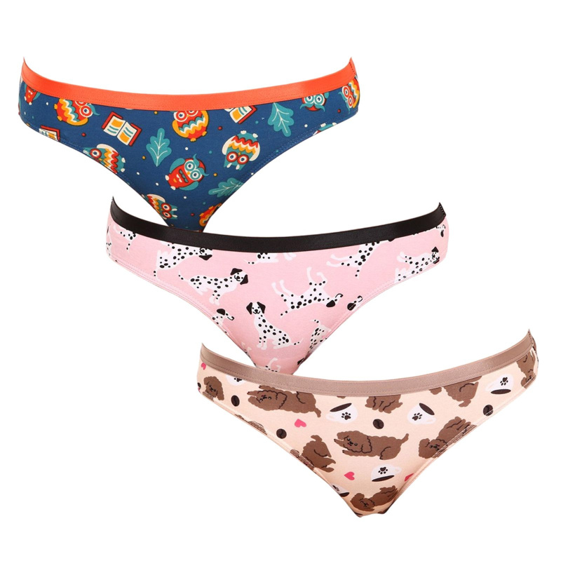 3PACK veselé dámské kalhotky Dedoles (K1462357) M