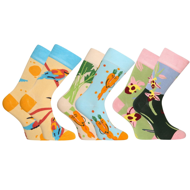 3PACK Veselé ponožky Dedoles (RS1455155053) S