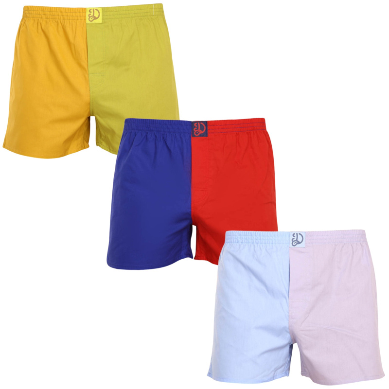 3PACK pánské trenky Dedoles vícebarevné (LB157356) L, trenýrky