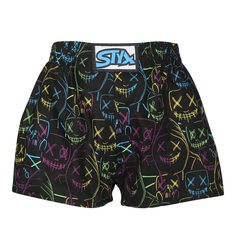 Dětské trenky Styx art klasická guma masky (J1853) 4-5 let, trenýrky