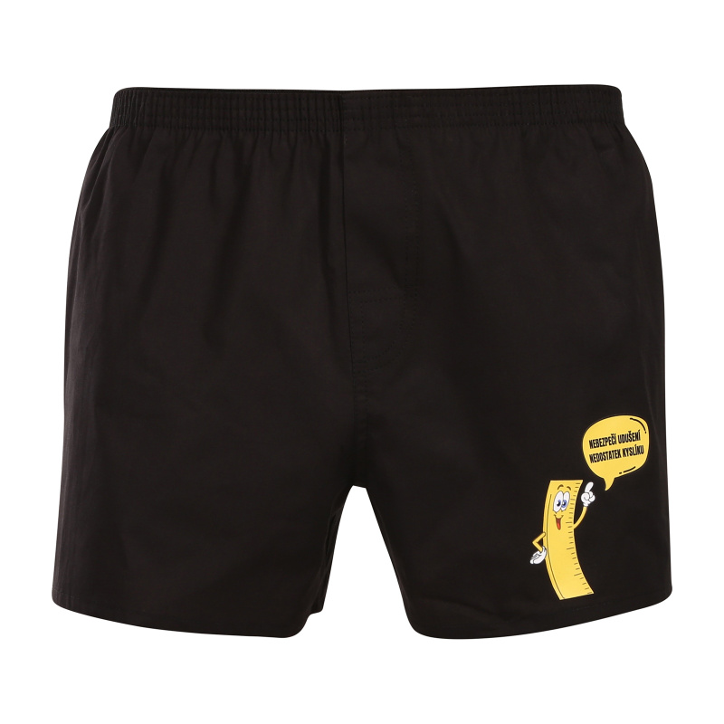 Pánské trenky Nedeto Nebezpečí udušení (1NTF9) XL, trenýrky