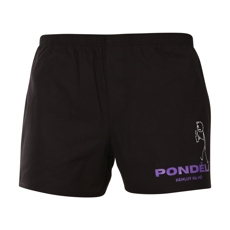 7PACK pánské trenky Nedeto Week 1 (7NTF1) XL, trenýrky